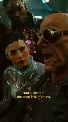 Hook shot in The Patchwright - Trailer 3, shot 1