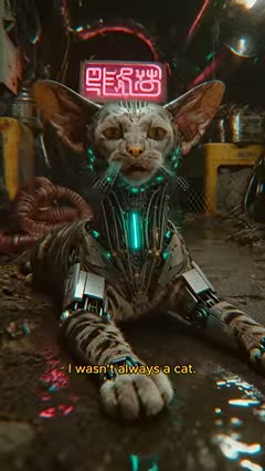 Hook in Diary of a Debtor Cat (The Second Cycle of Humanity), shot 1